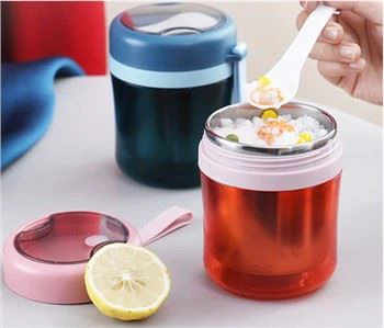 Pot de nourriture de fiole à vide en acier inoxydable